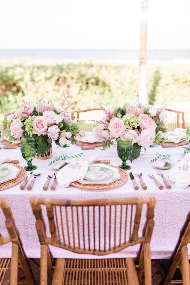 Palm Beach Wedding Tabletop Rentals That Feel Custom