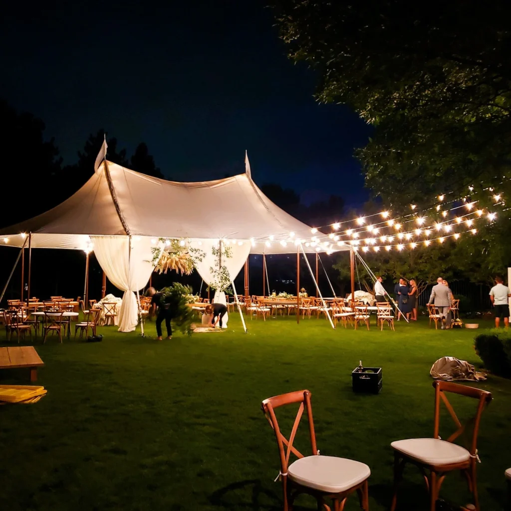Parkland Party Rentals for Backyard Luxury Events